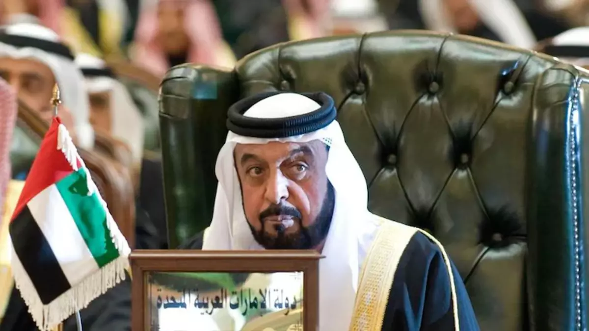 Sheikh Khalifa UAE president