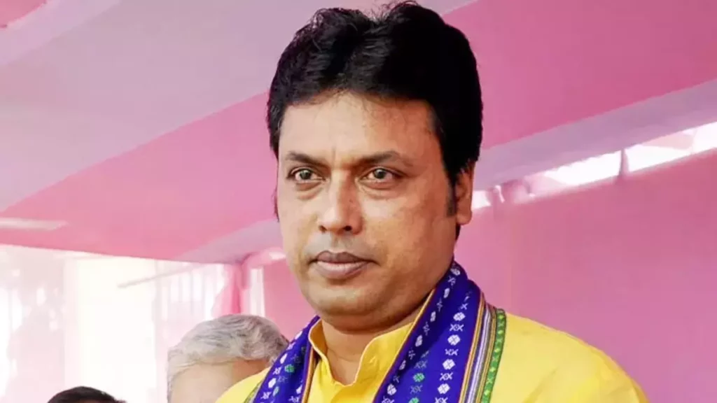 Tripura CM Biplab Kumar Deb