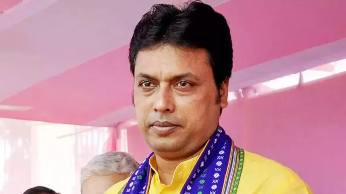 Tripura CM Biplab Kumar Deb