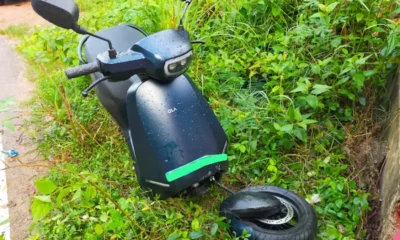 ola scooter mishap