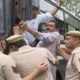 Congress workers detained