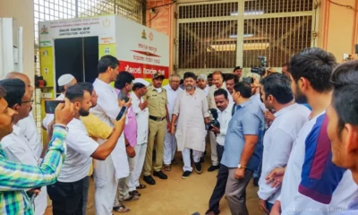 DK Shivakumar visited NSUI activist in jail