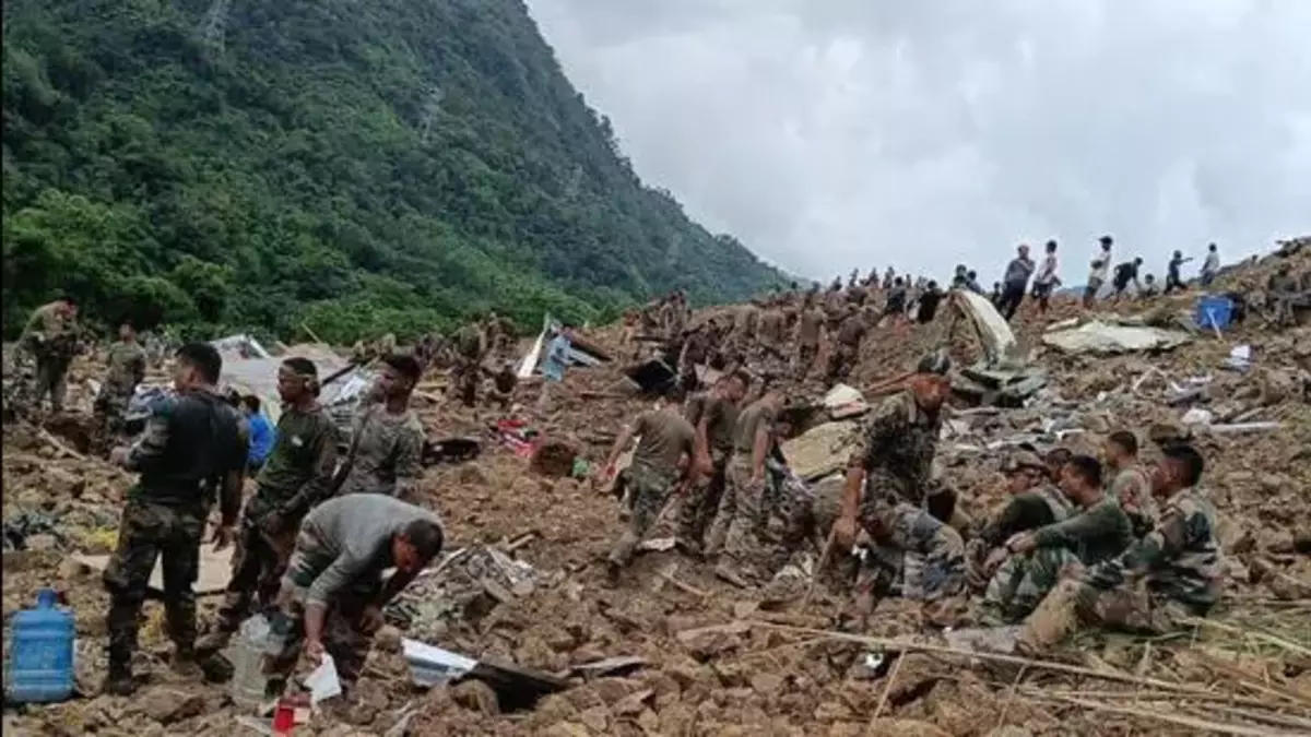 manipur Landslide