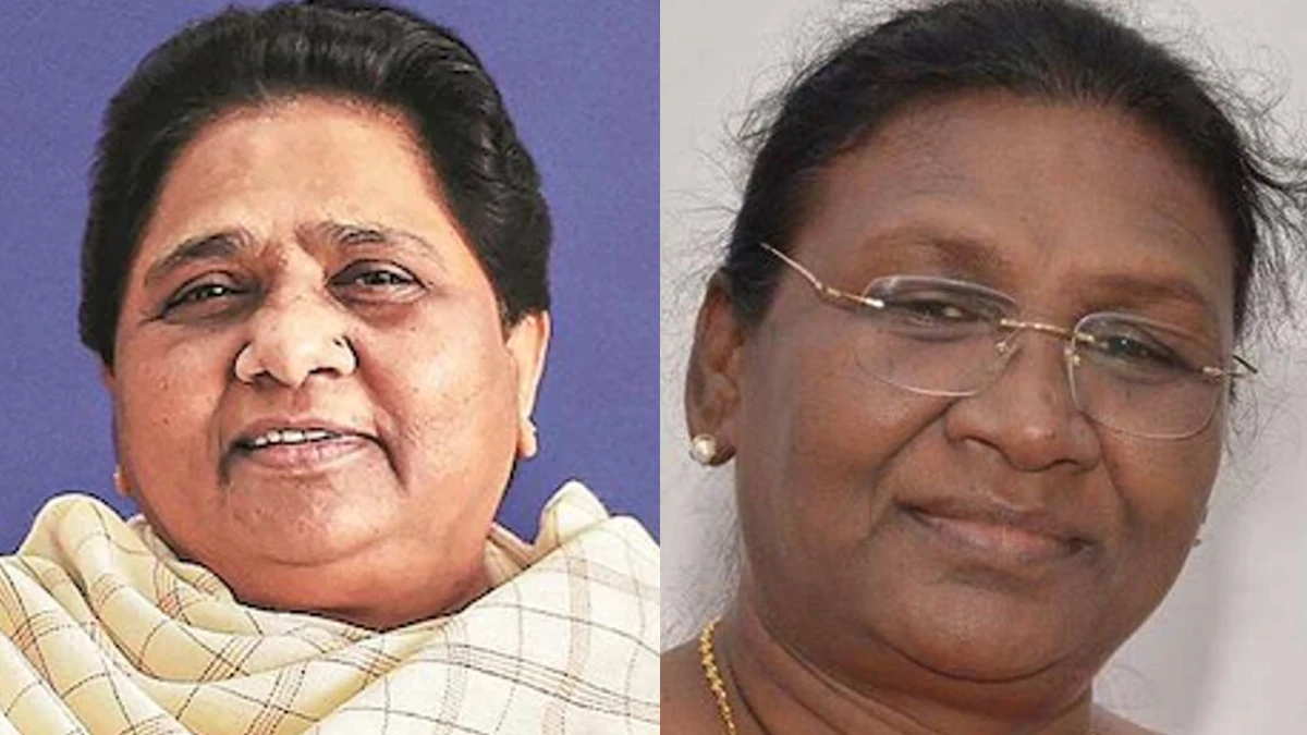 Mayawati and Droupadi Murmu