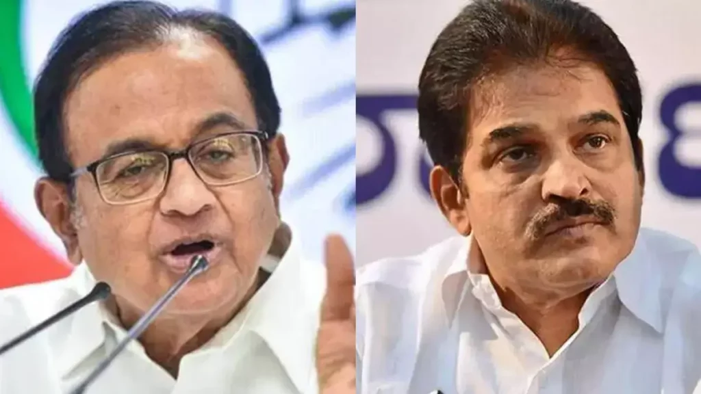 P Chidambaram and K C Venugopal