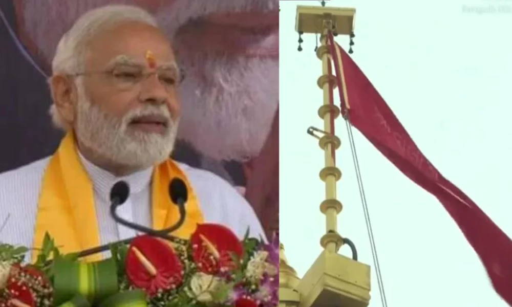 PM Modi in Kalika Devi Temple Pavagadh