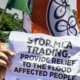 TMC Workers Protest