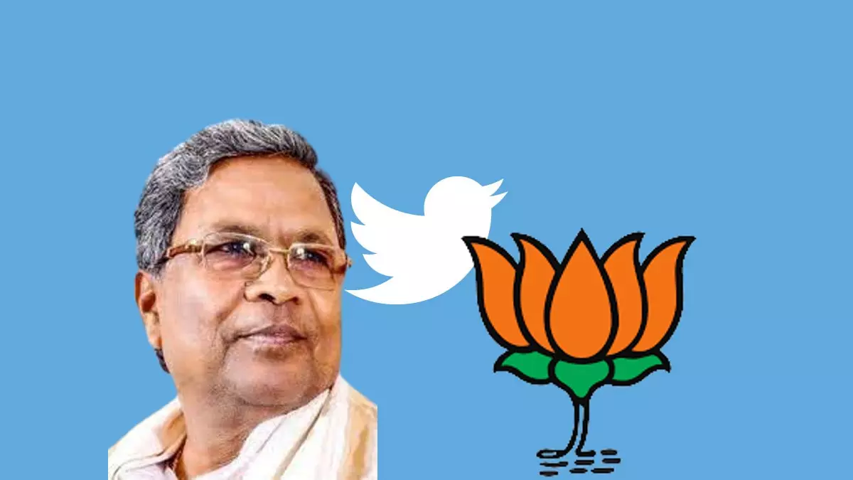 bjp twitter siddaramaiah