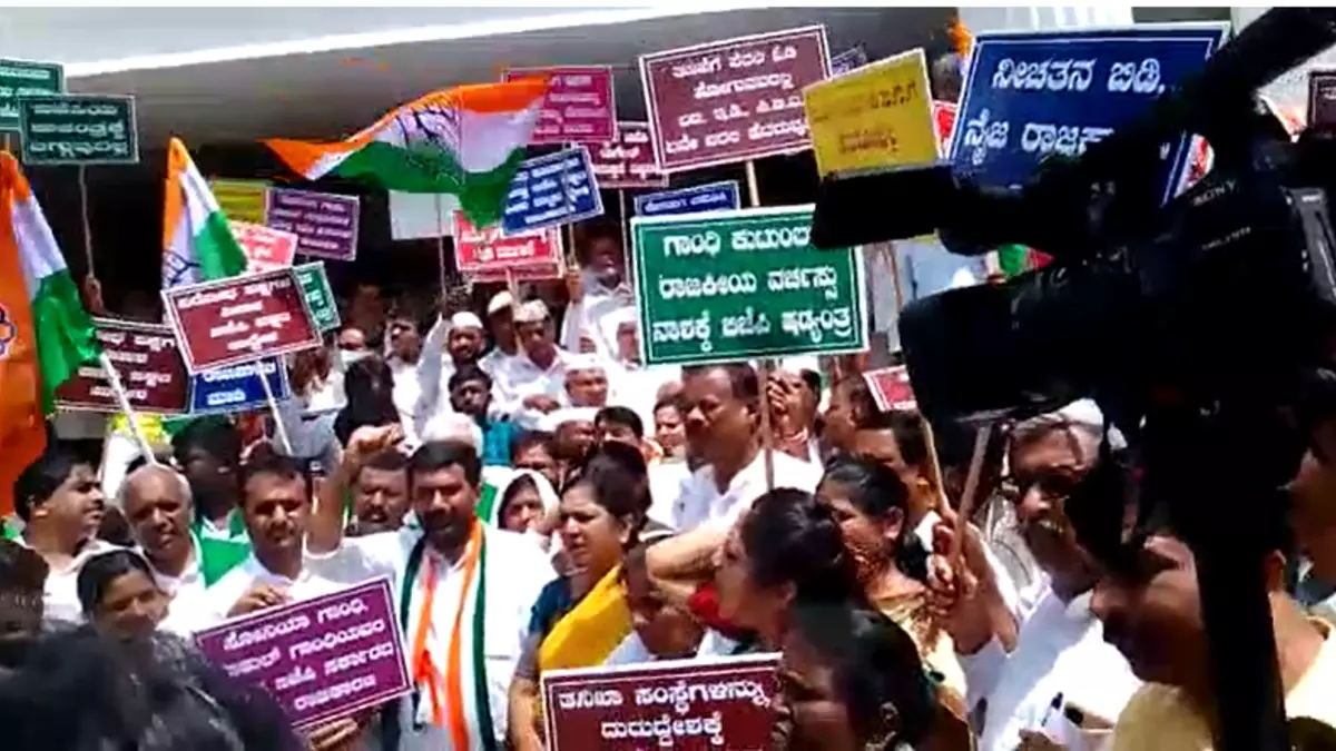 congres protest