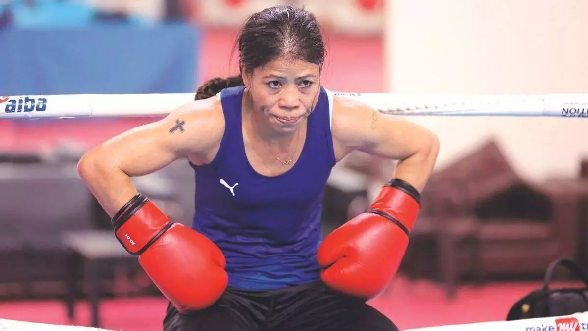 -time world champion Mary Kom announced her retirement from boxing