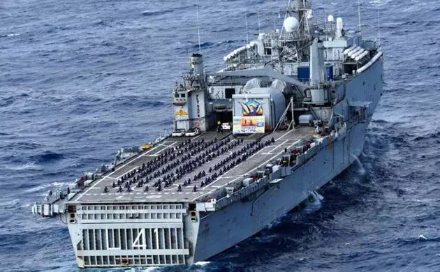 1/10. Yoga on a warship