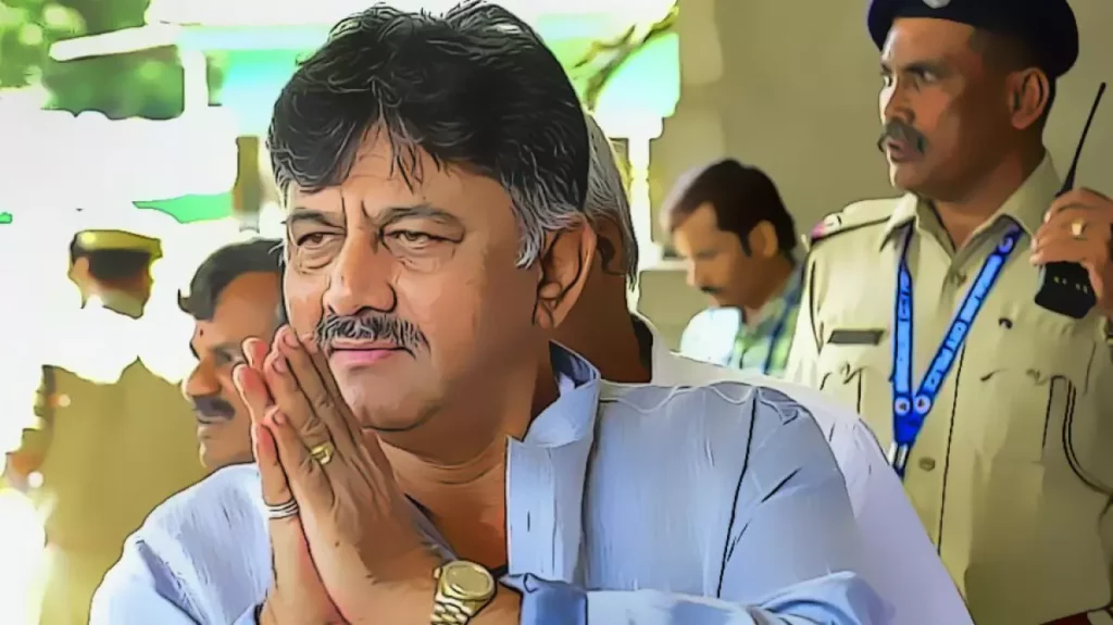 DK Shivakumar ED trail