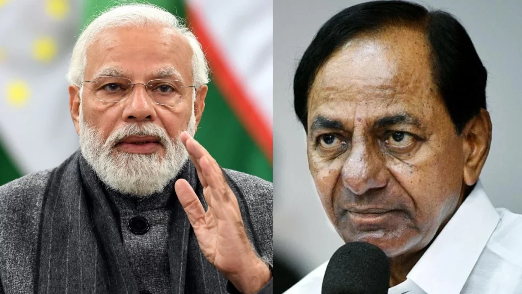 PM Modi And KCR