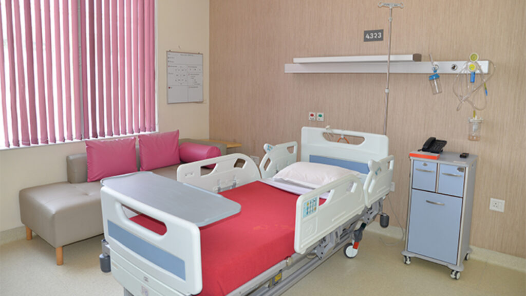 hospital bed