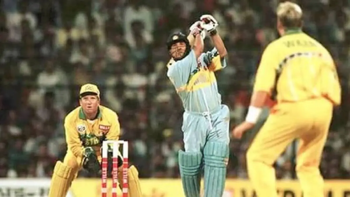 sachin vs warne