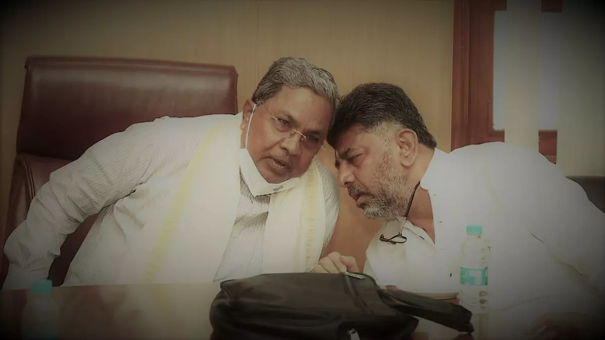 siddaramaiah and dk shivakumar