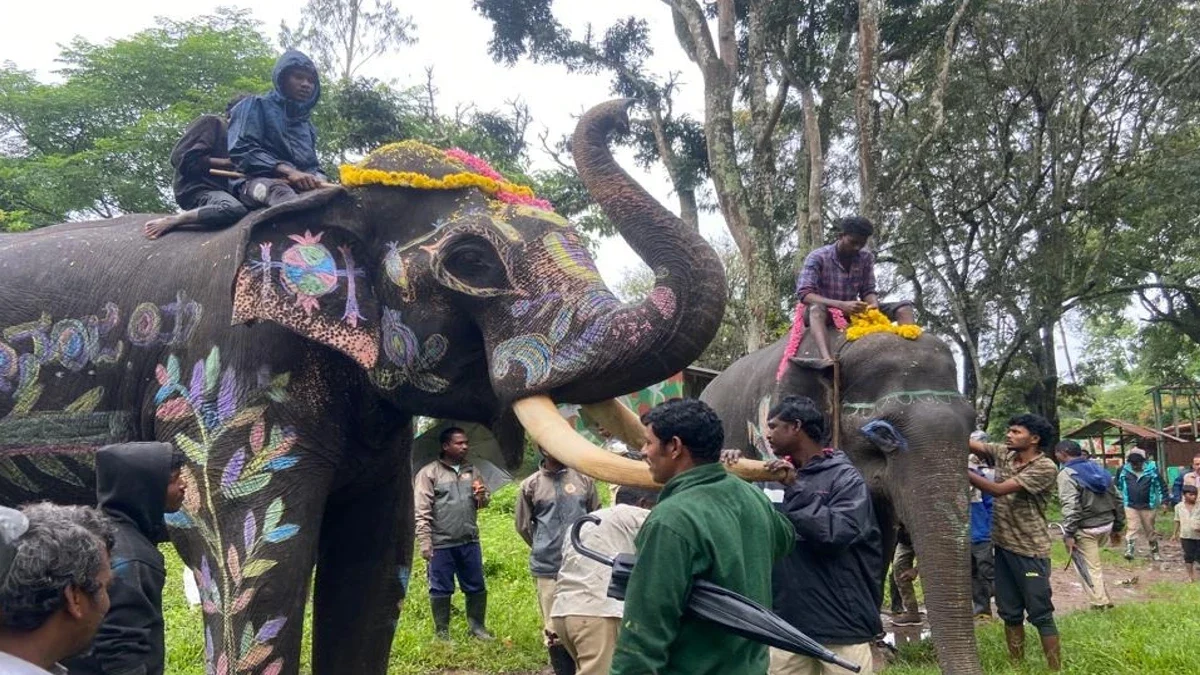 ಕೊಡಗಿನಿಂದ ಗಜಪಯಣ