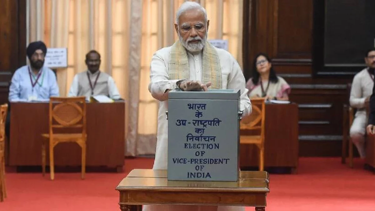 PM Modi Voting