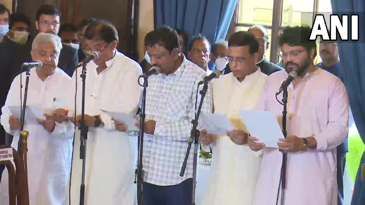 9 Ministers took oath as ministers in the West Bengal Cabinet