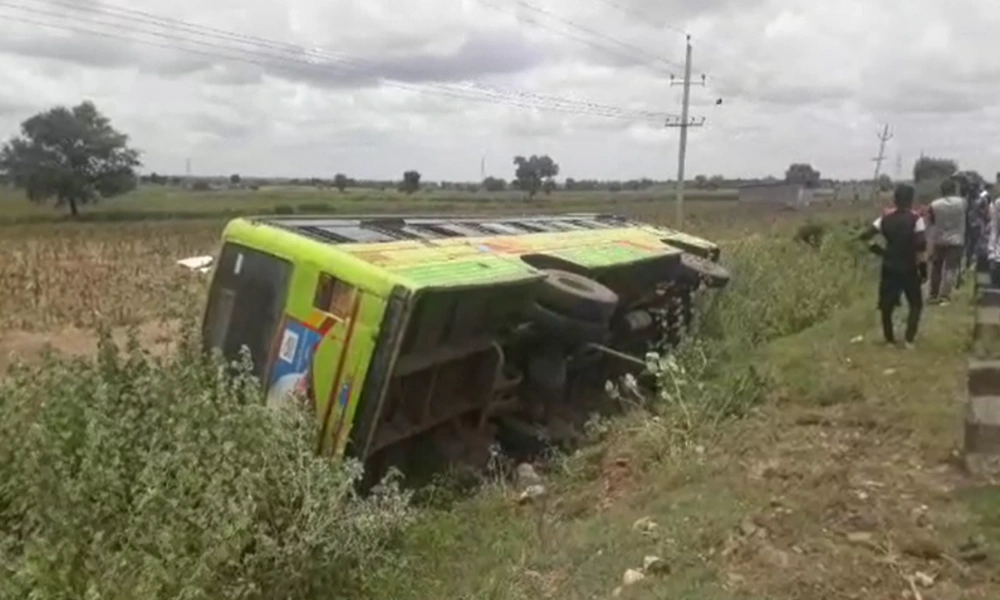 gadag bus accident