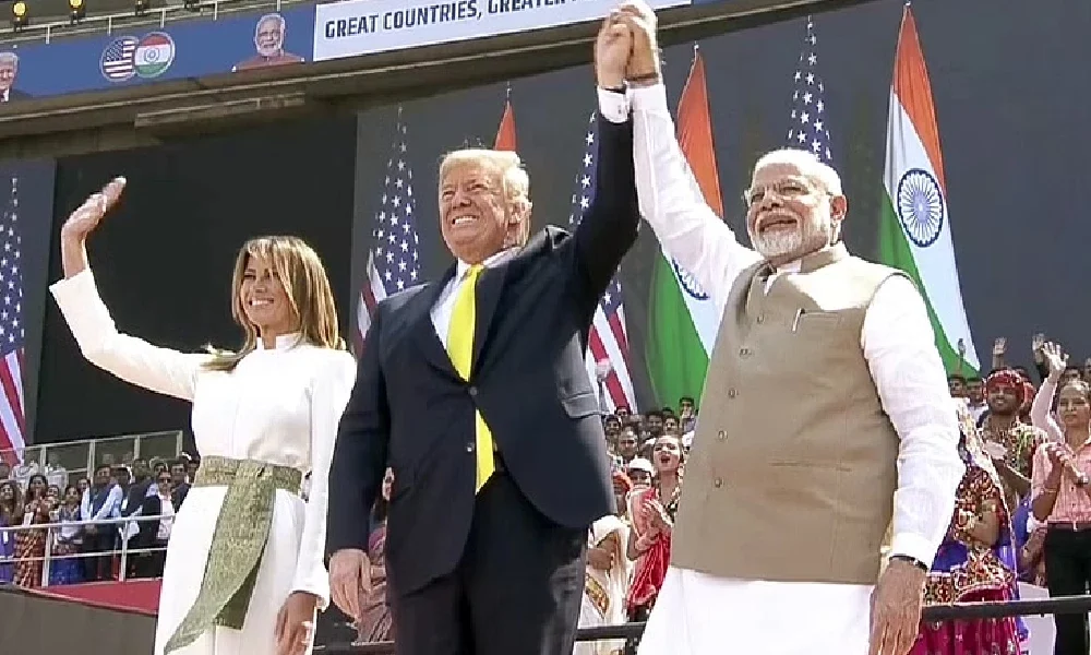 namaste trump