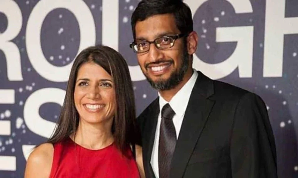 sundar and anjali pichai