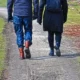 walking together