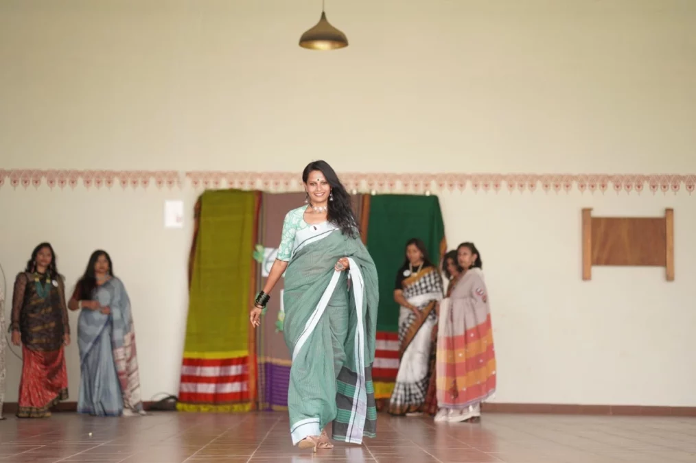 vintage Saree show