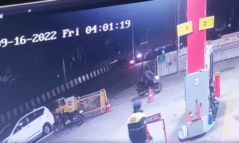 bike hit by lorry