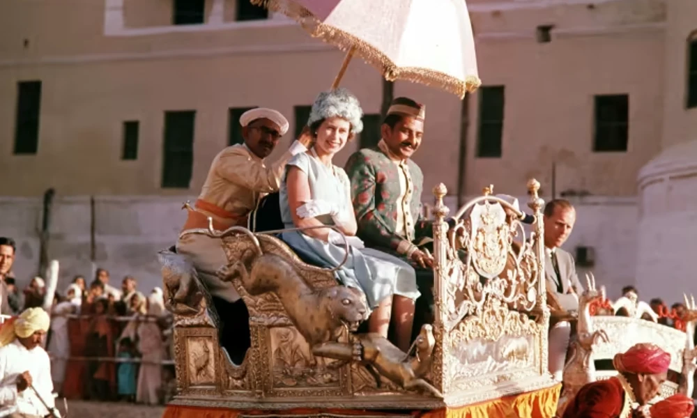 queen in india