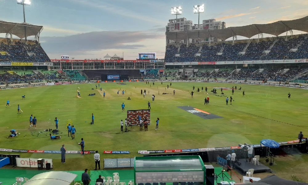 Team india won toss