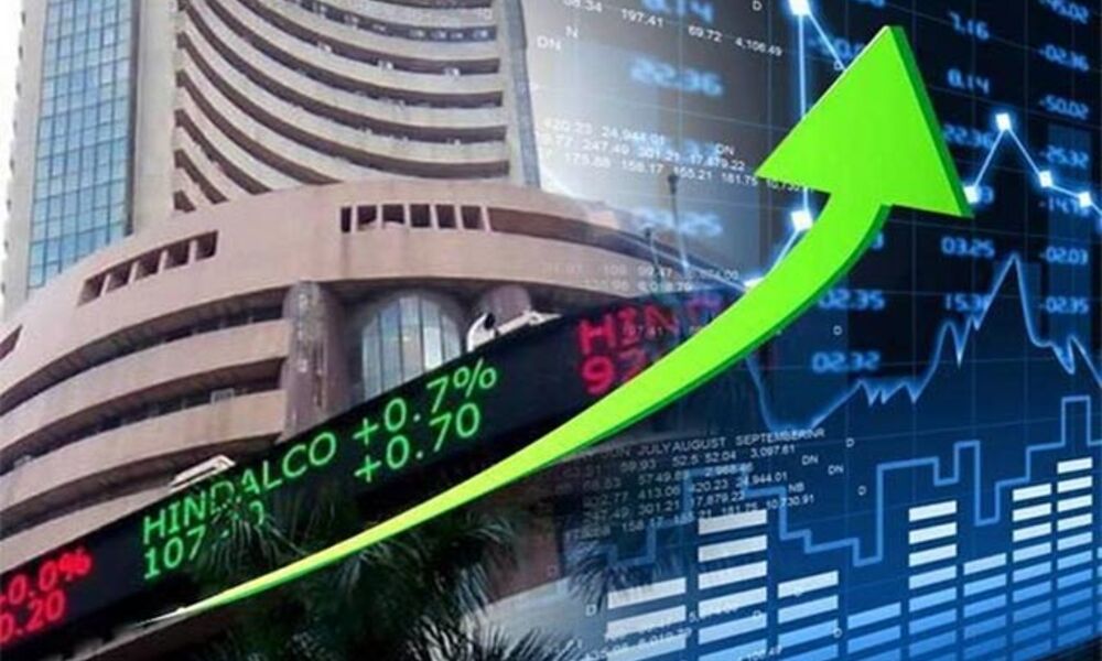 Stock Market goes up and Sensex jumps by 612 points