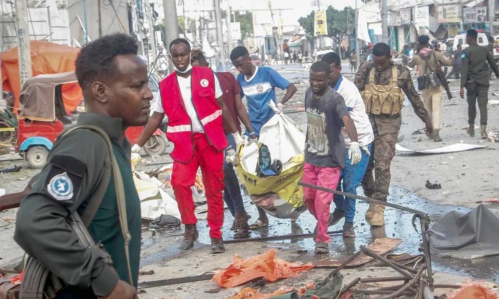 car bomb Attack in somalia 100 killed