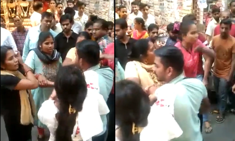 Wife Beats Up Husband After Saw him with his Lover