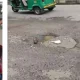 pothole accident
