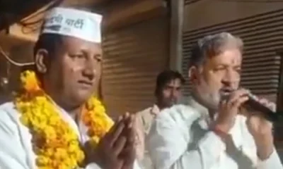 AAP MLA open threat to people For Vote in Delhi Municipal Corporation polls
