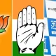 BJP Congress AAP