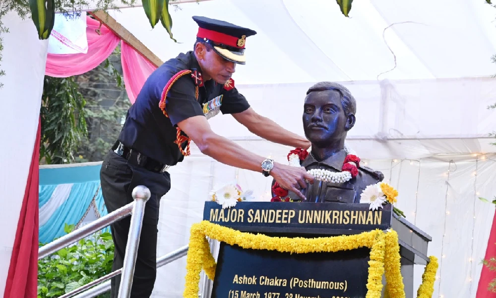 Major Sandeep Unnikrsihnan