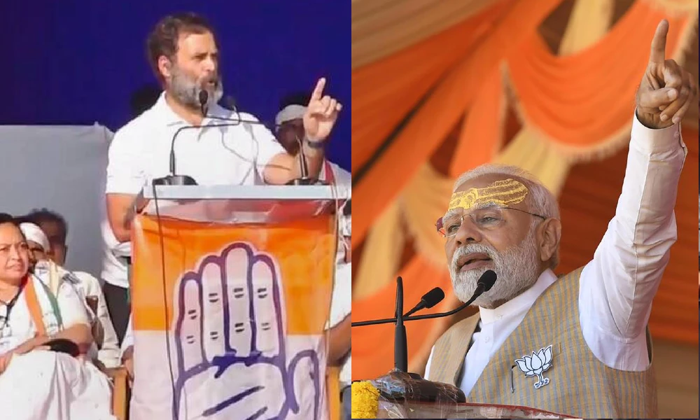 Rahul and Modi @ Gujarat Election Result