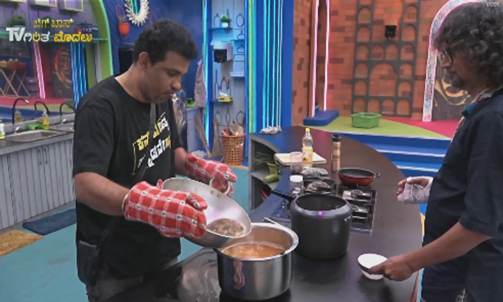 Bigg Boss Kannada  (Roopesh Rajanna Cooking )