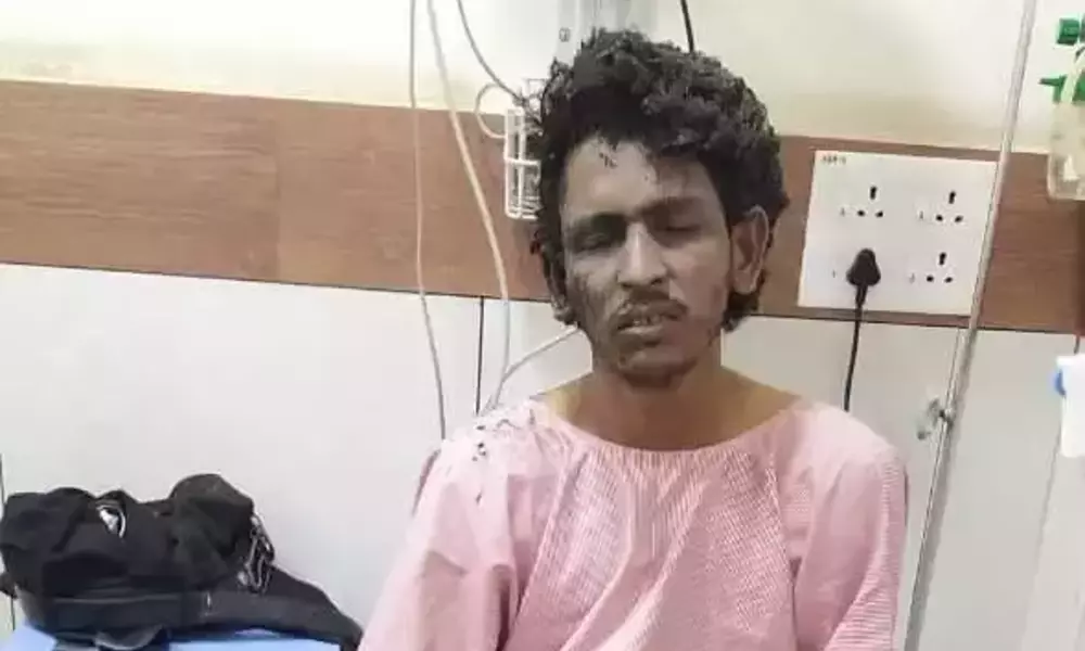 Shariq in hospital