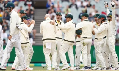 Australia won by an innings and 182 runs