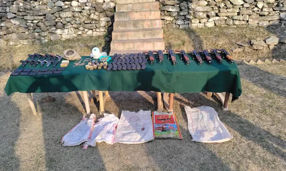 Arms Bust In Kashmir