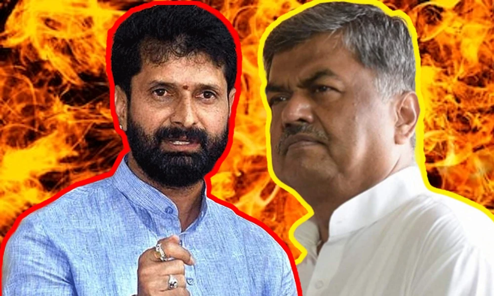 CT Ravi anger over BK Hariprasad statement