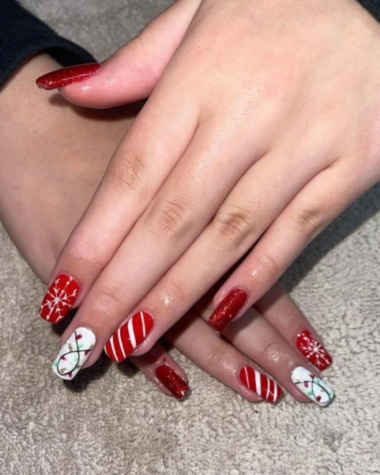 Christmas Nail art