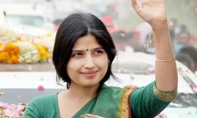 Dimple Yadav @ bypoll uttarapradesh