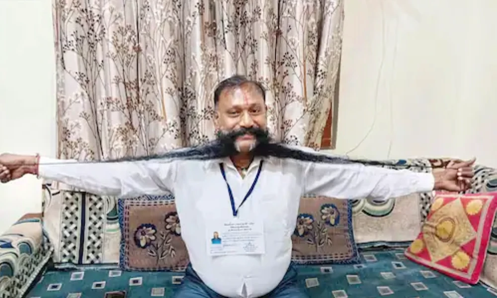 Moustache Man Contesting independently In Gujarat