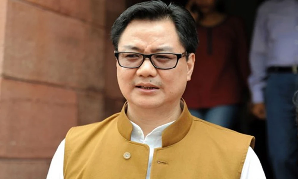 Some judges have joined a gang of traitors Union Minister Rijiju accused