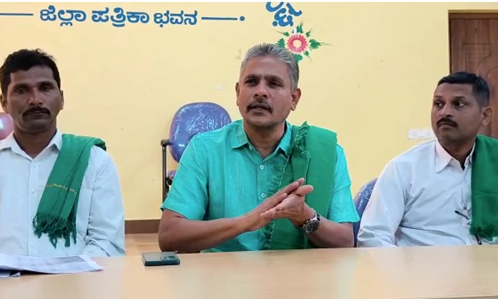 Kodihalli Chandrasekhar hasiru sene Farmers' Association