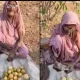 Aged Woman Selling fruits @ Viral Video